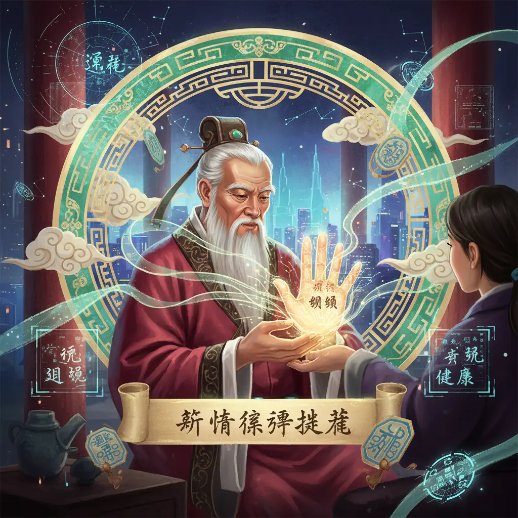 算命師傅推薦 - 手相學